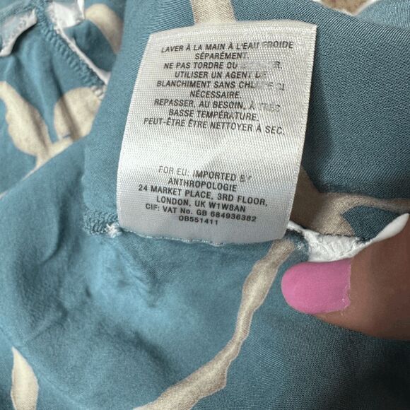 Anthro Akemi & Kin light streaks swing top  L - Picture 6 of 8